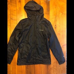 Women’s Columbia Omni-tech waterproof rain jacket